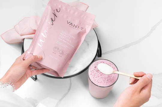 VANI-T Lumiere Collagen Beauty Peptides. + FREE Collagen Detox Tea image 1